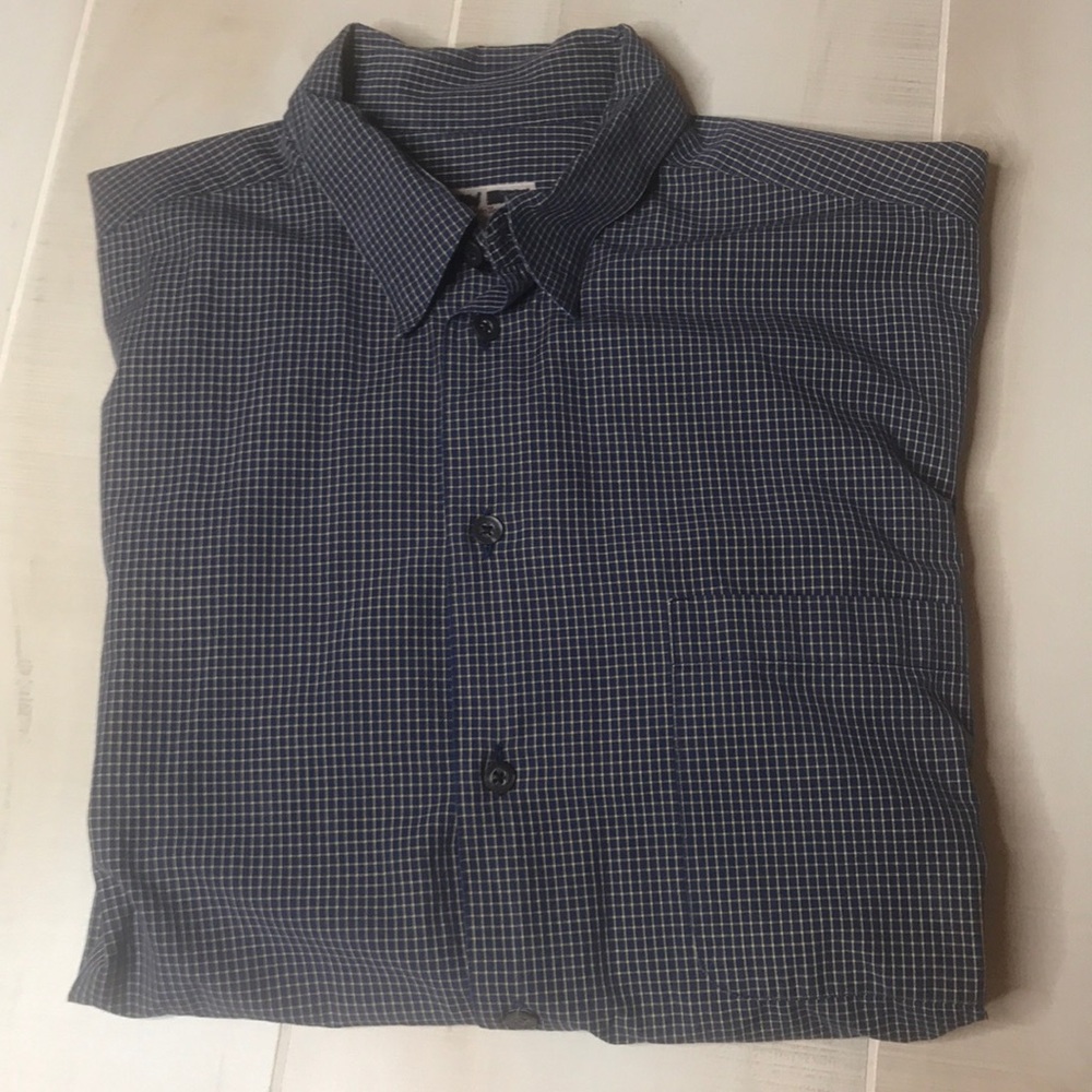 Ermenegildo zegna button down Woven shirt XL